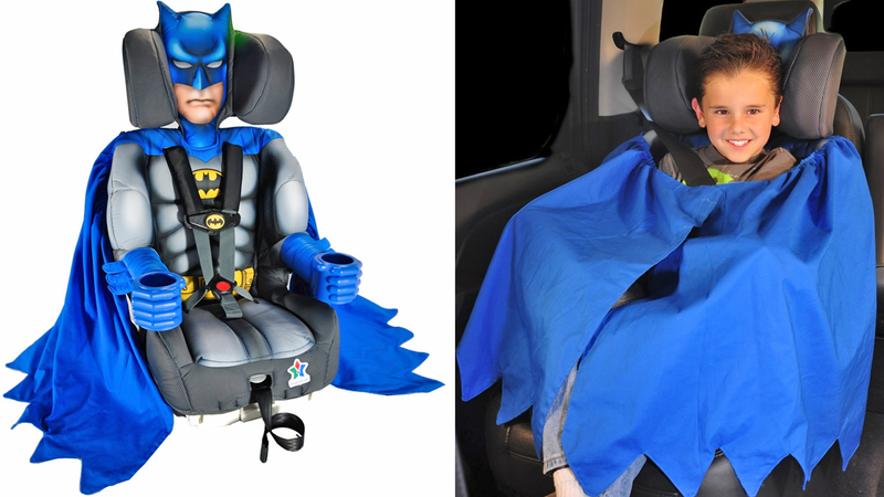 Illustration for article titled Your Child Will Never Be Safer In a Car Than In the Arms of Batman